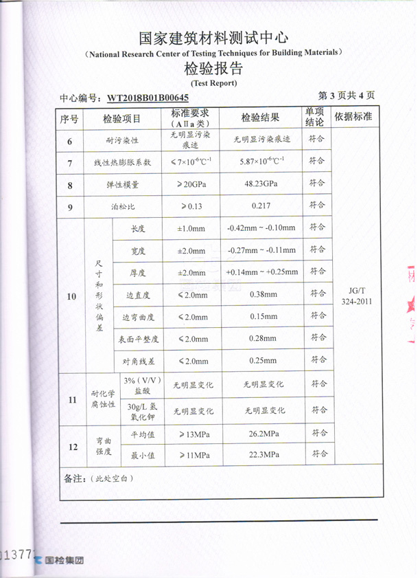 陶板检测报告4